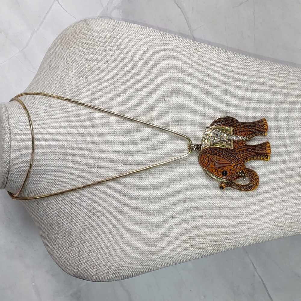 Bold Gold Necklace Bundle 4pc Assortment - image 8